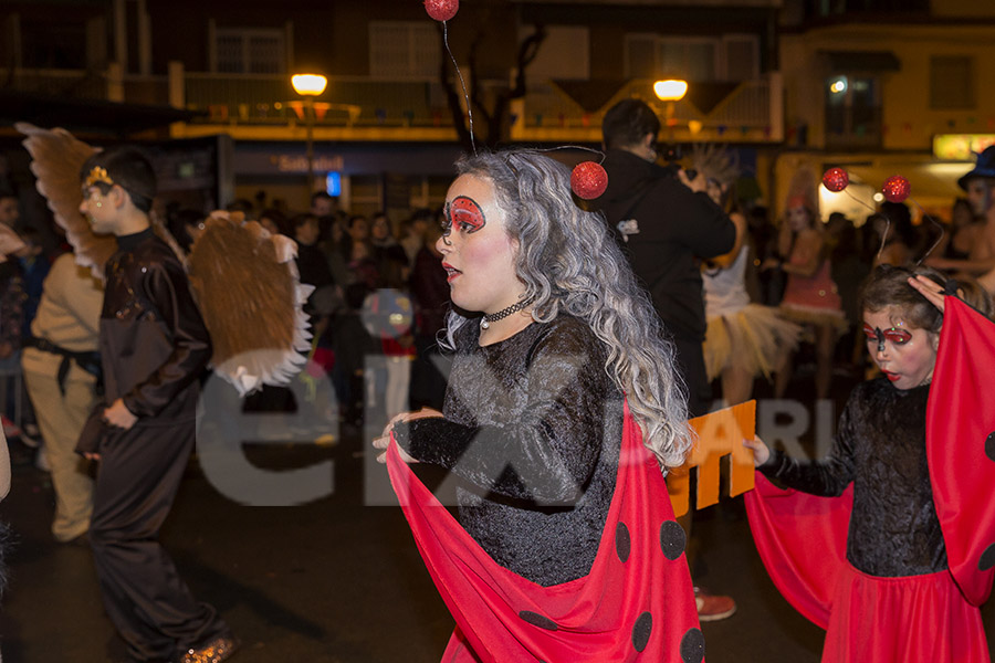 Rua del Carnaval de Les Roquetes del Garraf 2017